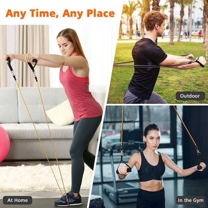 120cm Yoga Pull Rope Resistance Bands
